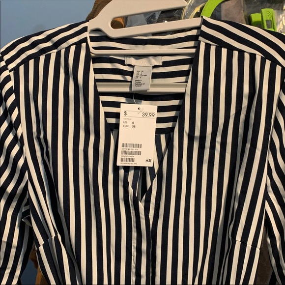 H&M Striped Shirtdress - Picture 2 of 5